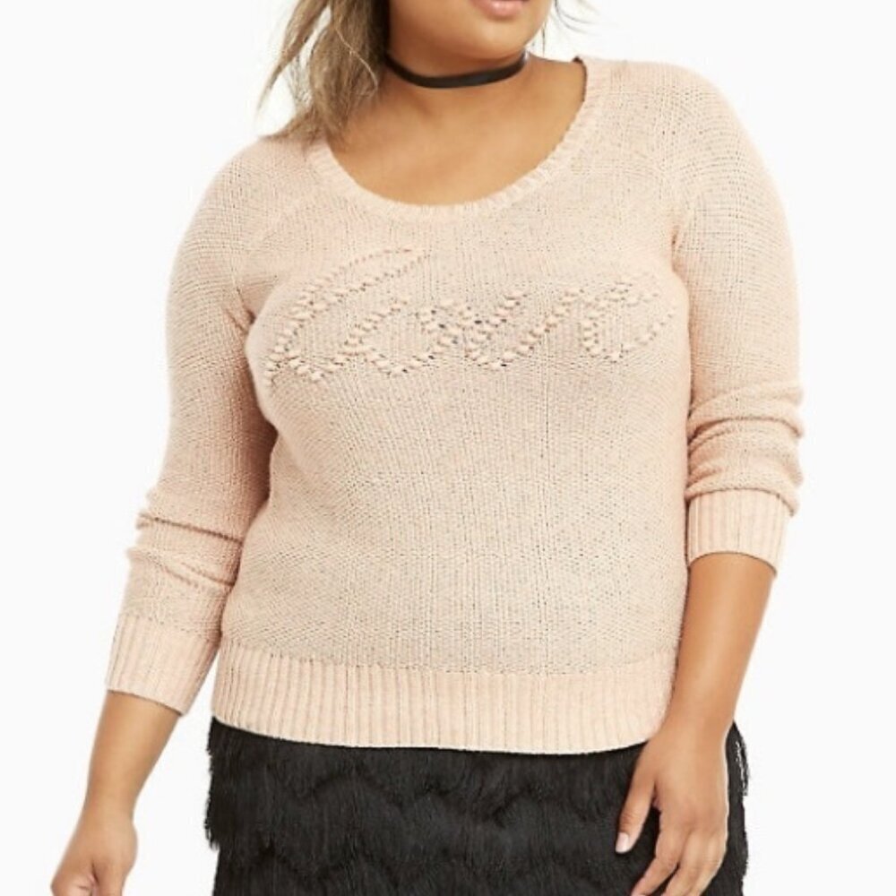 Torrid Love Sweater Size 4X